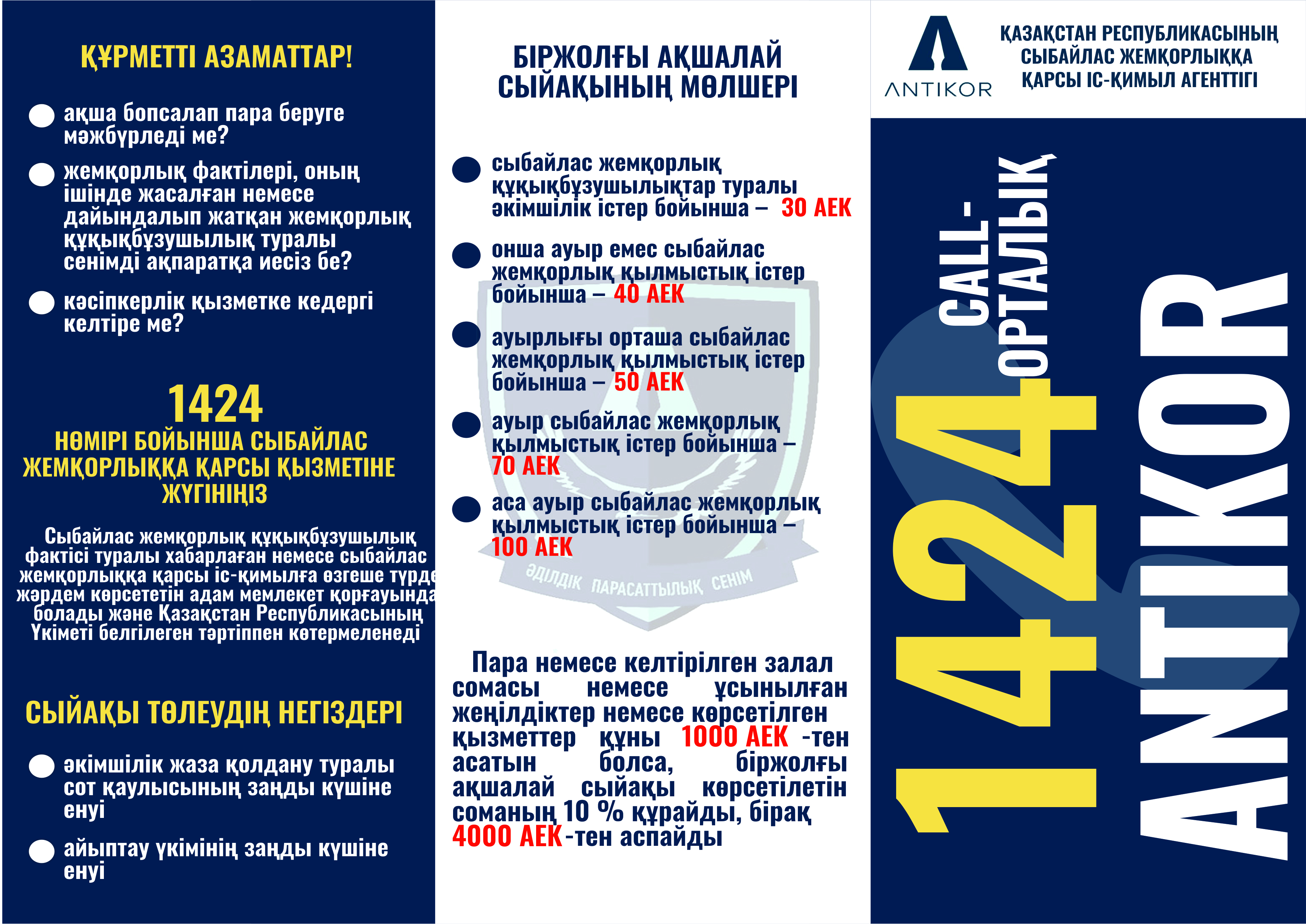 Жемқорлыққа қарсы күрес